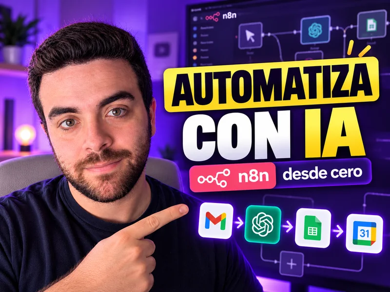 Curso de automatización con IA y n8n desde cero